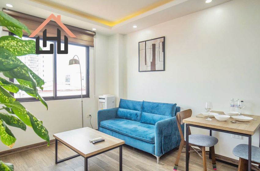 Charming 1-Bedroom Apartment with Balcony in Tay Ho, Hanoi