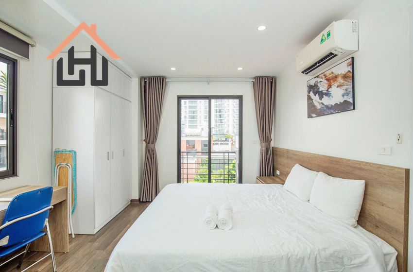 Charming 1-Bedroom Apartment with Balcony in Tay Ho, Hanoi