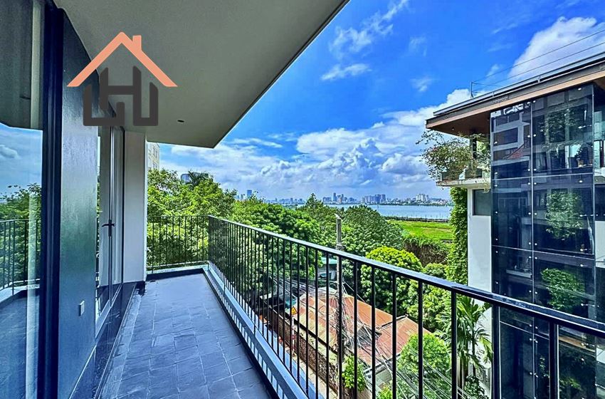 Modern 1BR with King Bed & Private Balcony, West Lake, Hanoi