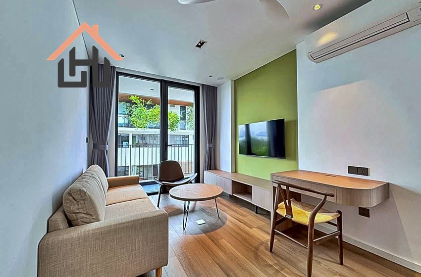 Modern 1BR with King Bed & Private Balcony, West Lake, Hanoi