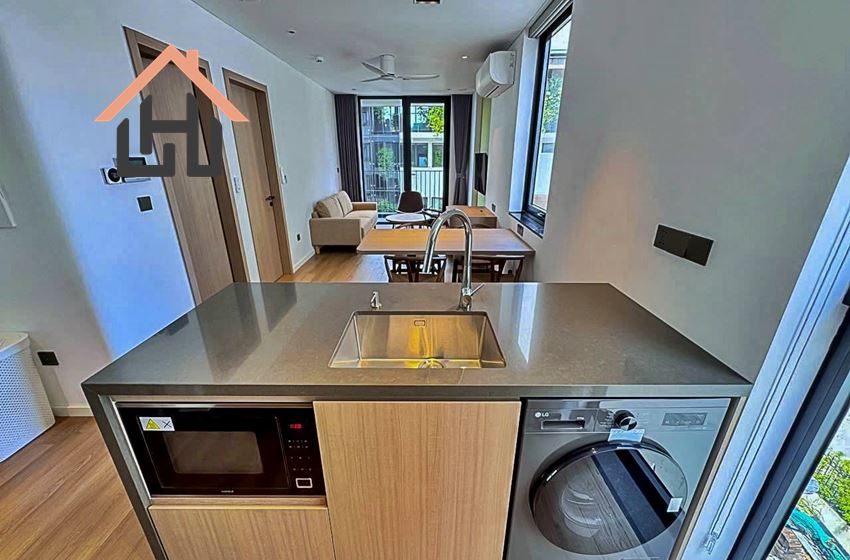 Modern 1BR with King Bed & Private Balcony, West Lake, Hanoi