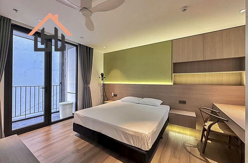 Brand-New 1BR Apartment with Large Balcony in West Lake, Hanoi