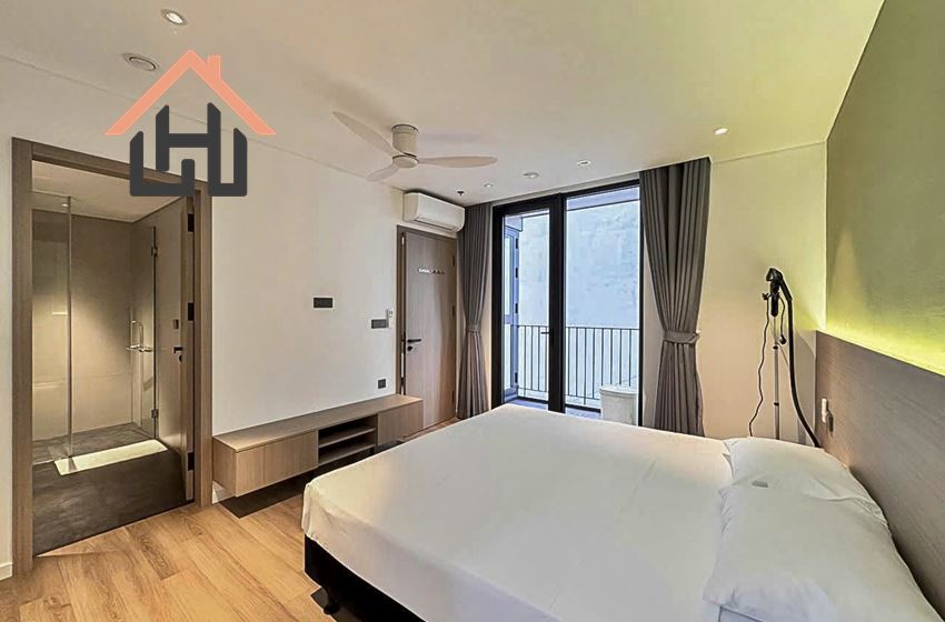 Brand-New 1BR Apartment with Large Balcony in West Lake, Hanoi