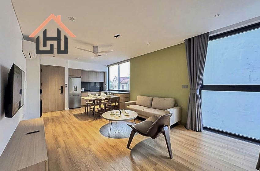 Brand-New 1BR Apartment with Large Balcony in West Lake, Hanoi