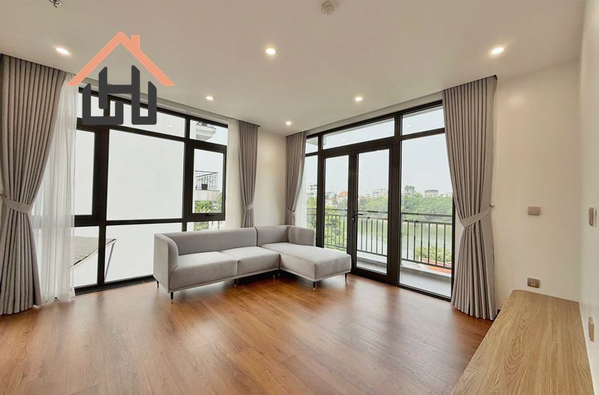 Spacious 2 Bedroom Serviced Apartment with Beautiful Lake View, Tay Ho, Hanoi