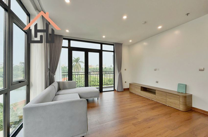Spacious 2 Bedroom Serviced Apartment with Beautiful Lake View, Tay Ho, Hanoi