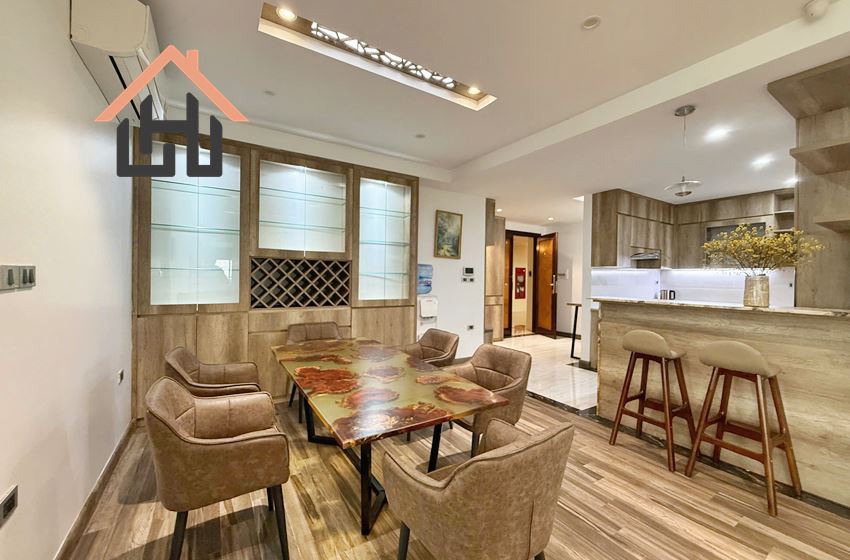 Fully-furnished 04 bedroom condominium for rent in Block E Ciputra, Hanoi.