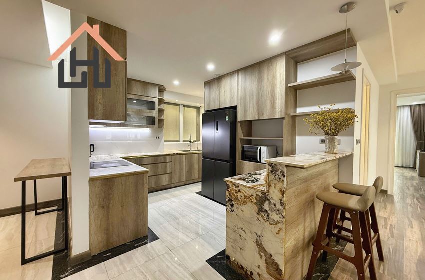 Fully-furnished 04 bedroom condominium for rent in Block E Ciputra, Hanoi.