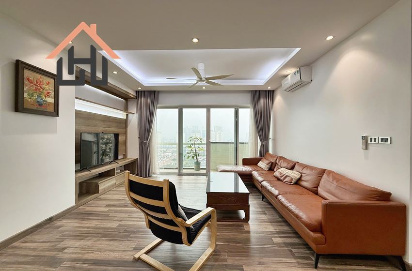 Fully-furnished 04 bedroom condominium for rent in Block E Ciputra, Hanoi.