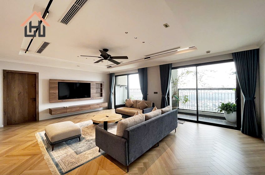 Gorgeous 4 bedroom condominium apartment for rent in Sunshine Riverside, Hanoi