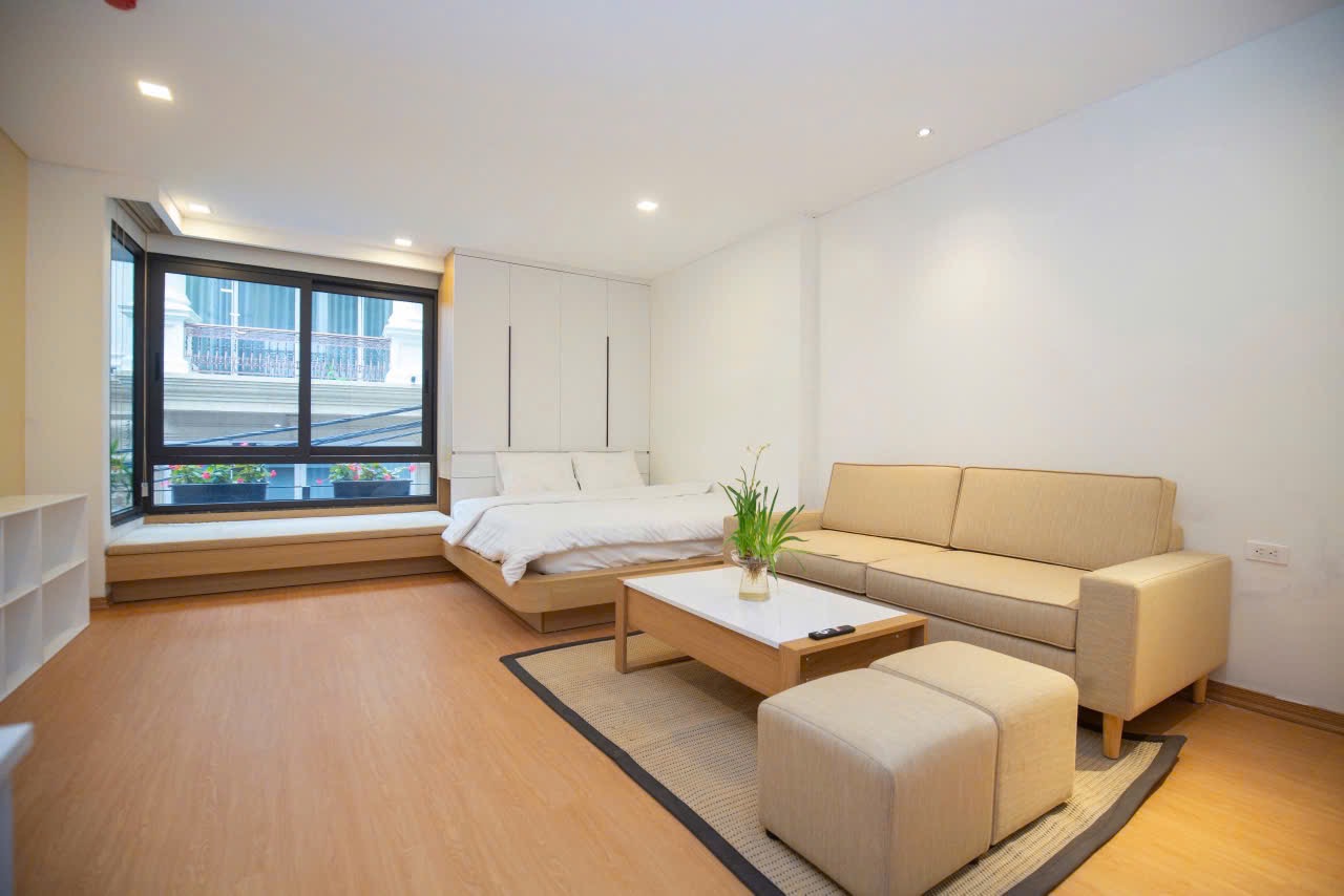 Modern studio apartment for rent in Tay Ho, Hanoi