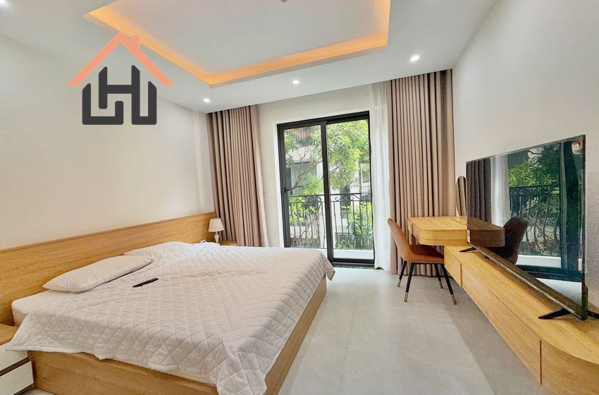Modern 1-Bedroom Serviced Apartment in a Quiet Location, Tay Ho, Hanoi