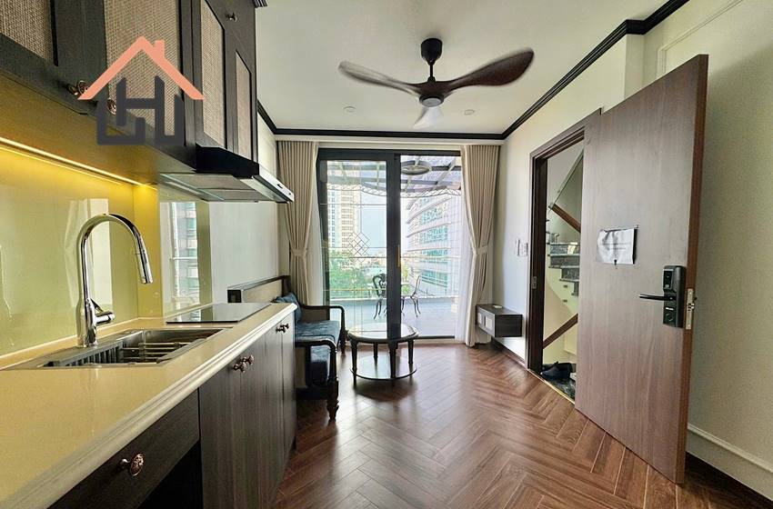 Brand new 1 bedroom apartment for rent in Ba Dinh, Hanoi