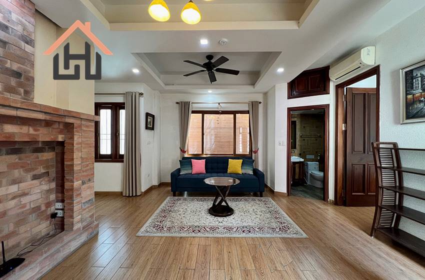 Elegant French-Style 2-Bedroom Apartment in Truc Bach