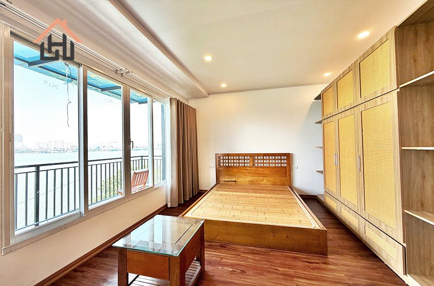 Cosy 1 bedroom apartment with nice lake view for rent in Tay Ho, Hanoi