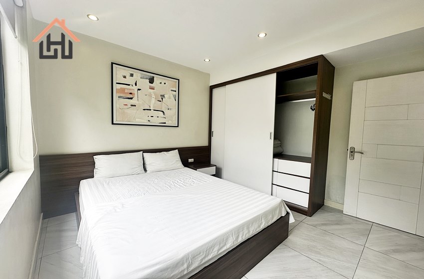 Nice one bedroom apartment for rent in Ba Dinh, Hanoi