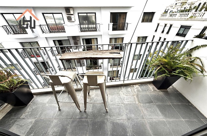 Nice duplex 1 bedroom apartment for rent in Tay Ho, Hanoi