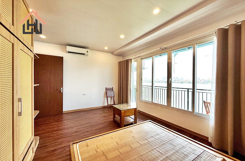 Cosy 1 bedroom apartment with nice lake view for rent in Tay Ho, Hanoi