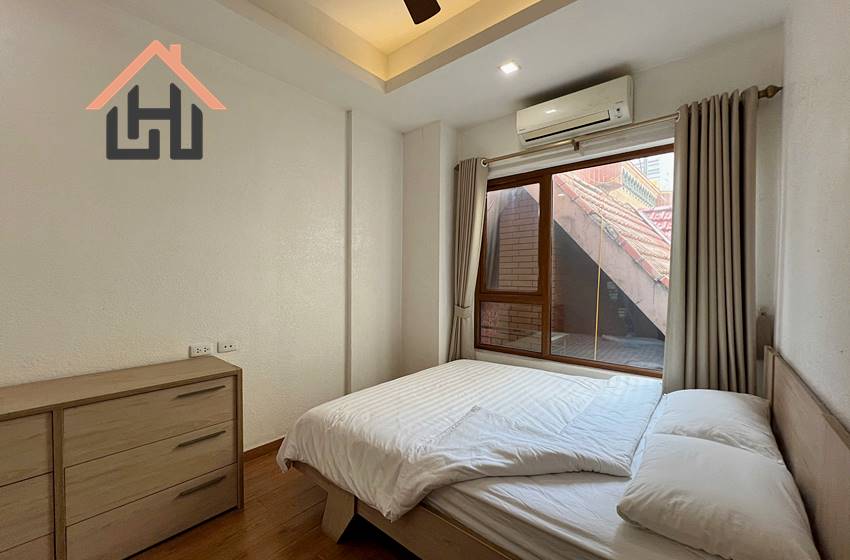 Elegant French-Style 2-Bedroom Apartment in Truc Bach