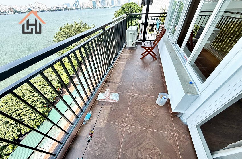 Cosy 1 bedroom apartment with nice lake view for rent in Tay Ho, Hanoi
