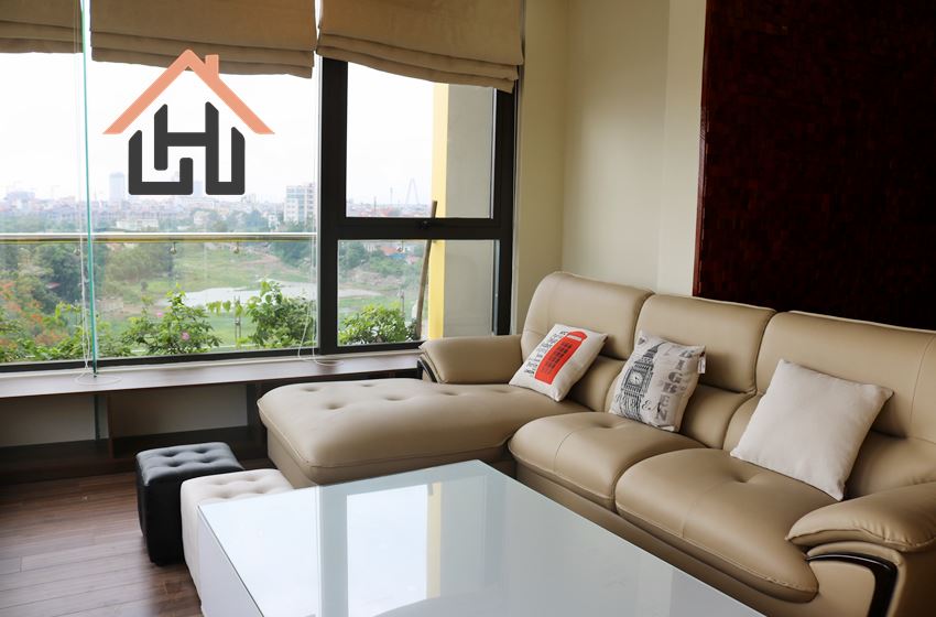 Bright 3BR apartment in West Lake, Hanoi