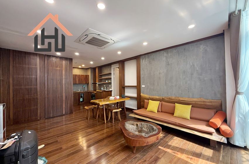 A stylish 1-bedroom, 1-bathroom apartment in Tay Ho, Hanoi