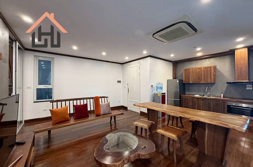Very nice 1 bedroom apartment for rent in Tay Ho, Hanoi.