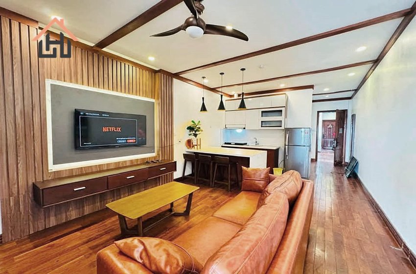Fully furnished 1 bedroom apartment for rent in Dong Da, Hanoi