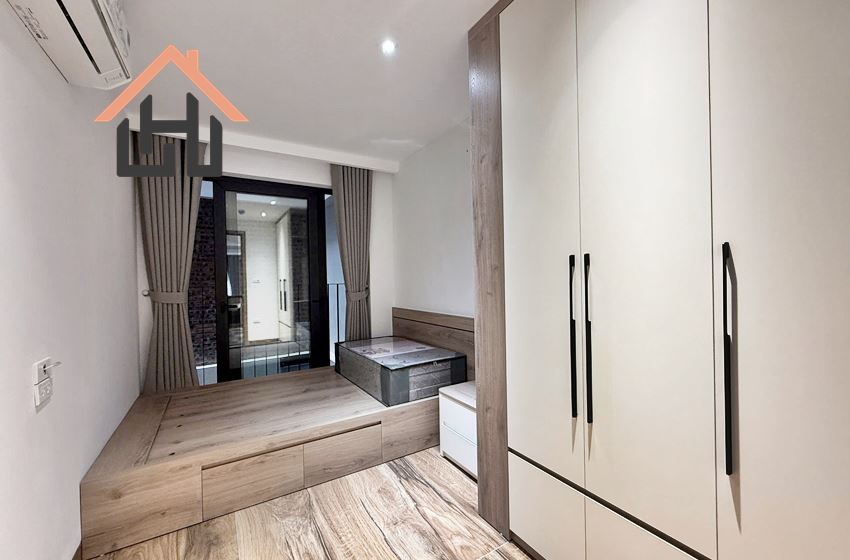 Modern 2 bedroom apartment with a balcony for rent in Tay Ho, Hanoi