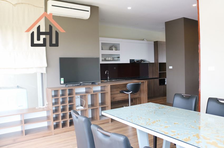 Bright 3BR apartment in West Lake, Hanoi