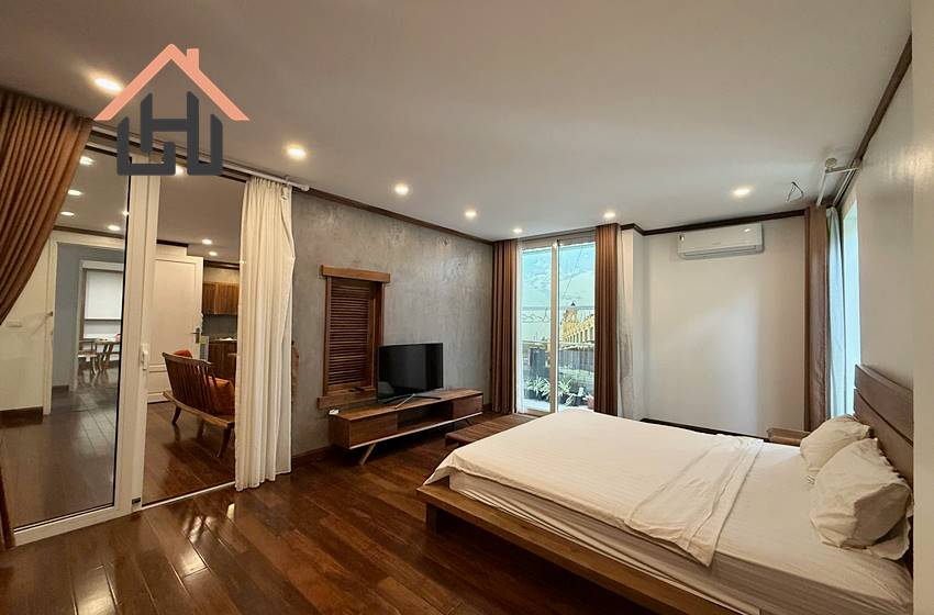 Very nice 1 bedroom apartment for rent in Tay Ho, Hanoi.