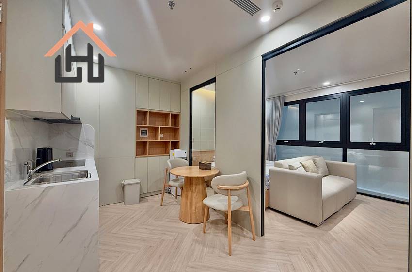 A brand new, modern 1-bedroom apartment for rent in Tay Ho