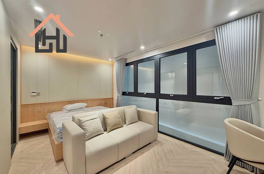 A brand new, modern 1-bedroom apartment for rent in Tay Ho