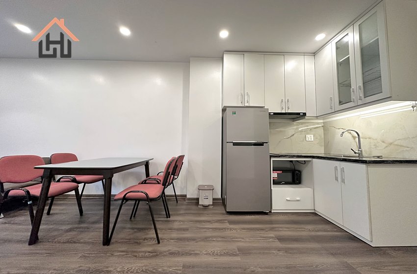 Modern 1 bedroom apartment with a balcony for rent in Ba Dinh, Hanoi