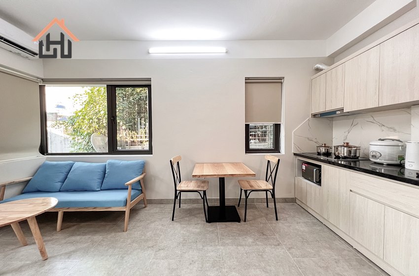 Nice one bedroom apartment for rent in Ba Dinh, Hanoi