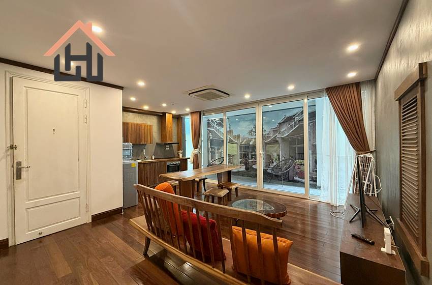 Very nice 1 bedroom apartment for rent in Tay Ho, Hanoi.