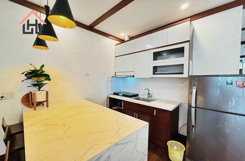 Fully furnished 1 bedroom apartment for rent in Dong Da, Hanoi