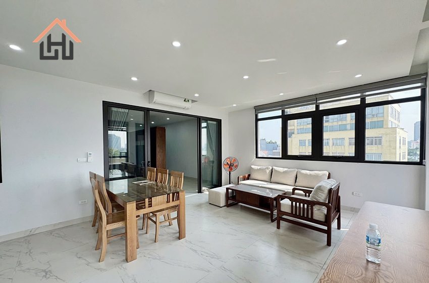 Full of light 1 bedroom apartment for rent in Tay Ho, Hanoii