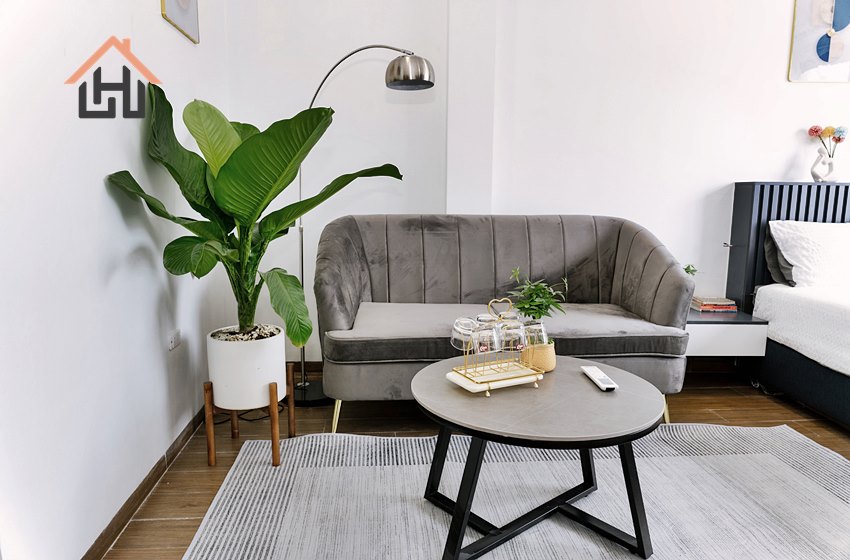 Fully furnished studio apartment for rent in Ba Dinh, Hanoi