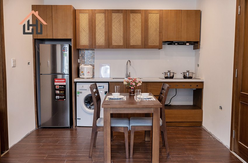 Nice one bedroom apartment for rent in Ba Dinh, Hanoi