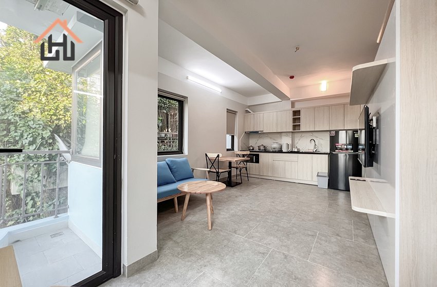 Nice one bedroom apartment for rent in Ba Dinh, Hanoi