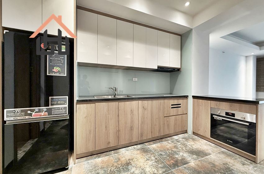 Modern 2 bedroom apartment with a balcony for rent in Tay Ho, Hanoi
