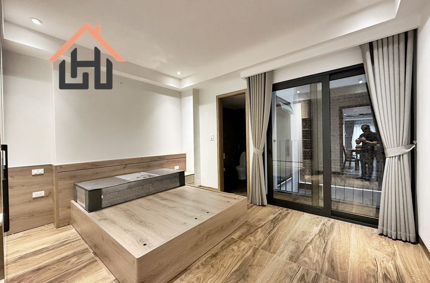 Modern 2 bedroom apartment with a balcony for rent in Tay Ho, Hanoi