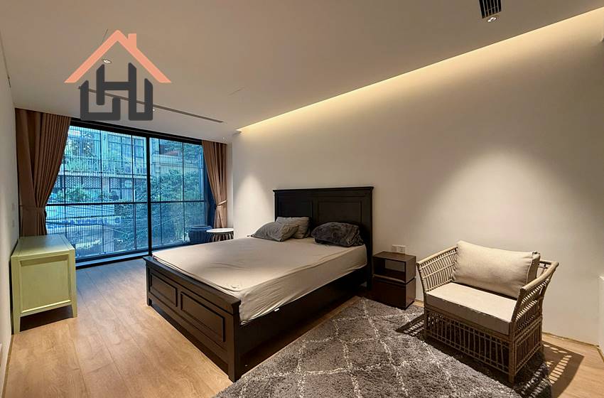 Luxury four bedroom serviced apartment for rent in Tay Ho, Hanoi